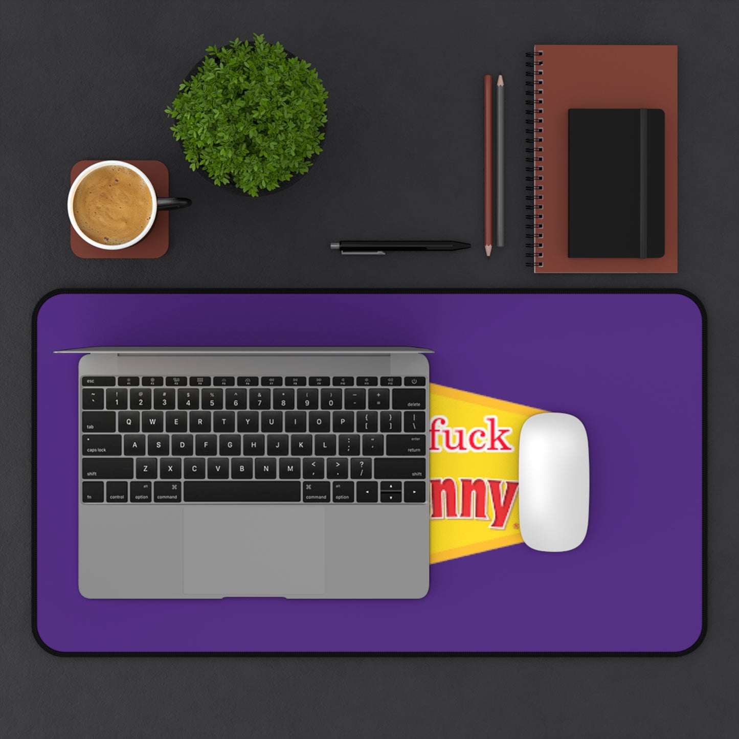 The "What the fuck is up, Denny's" Mousepad