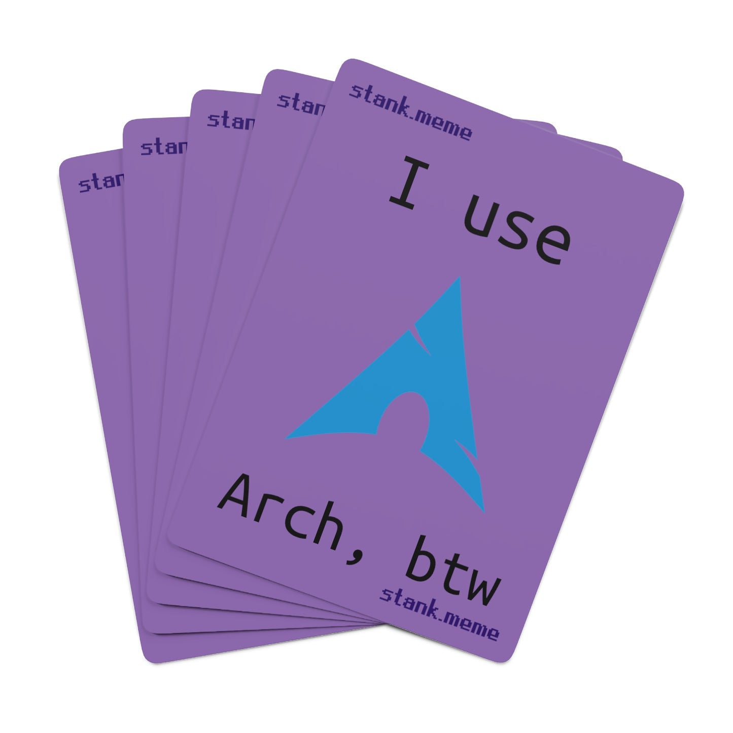 The "I use Arch, btw" Cards